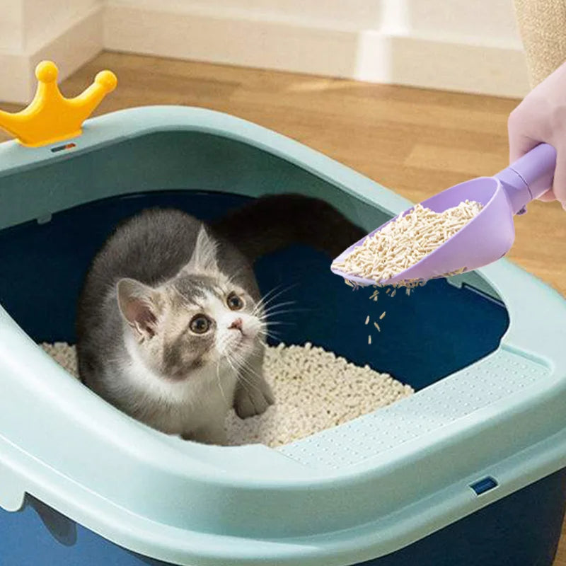 CleanStep™ – Paletta Igienica per Lettiera con Base e Dispenser