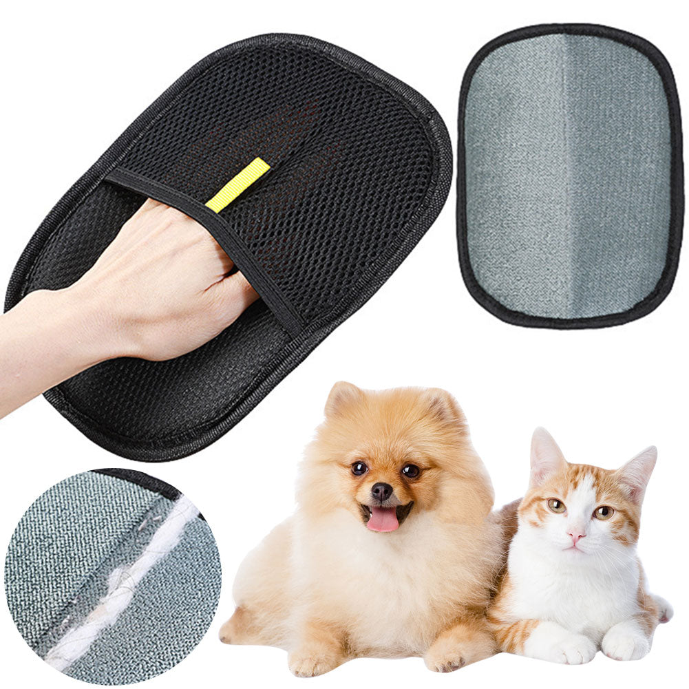 Guanto Rimuovi Peli per Grooming di Cani e Gatti