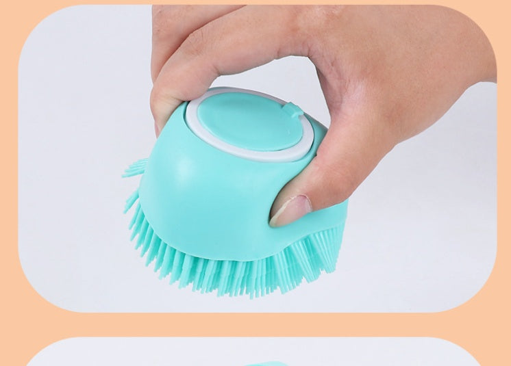 SoftTouch™ – Spazzola da Bagno Massaggiante in Silicone